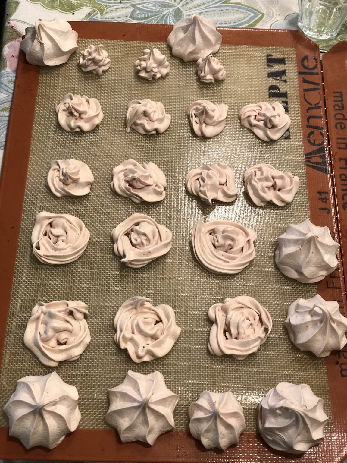 Strawberry Meringues